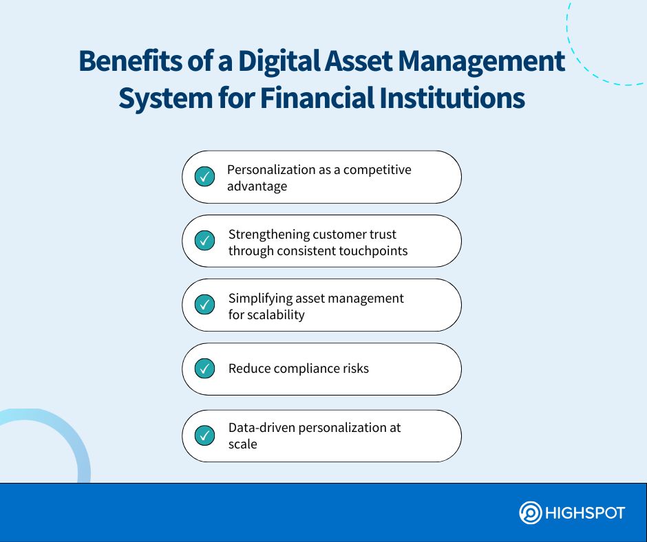 Benefits of a Digital Asset Management (DAM) System for Financial Institutions