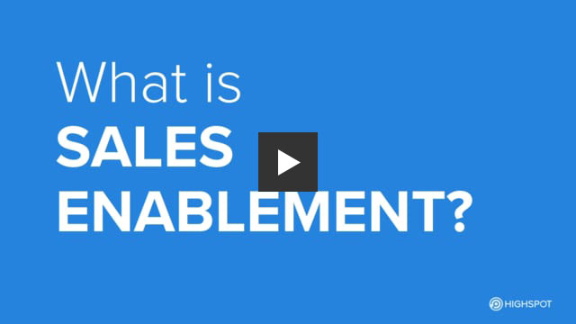 What is Sales Enablement? - The Definitive Guide from Highspot